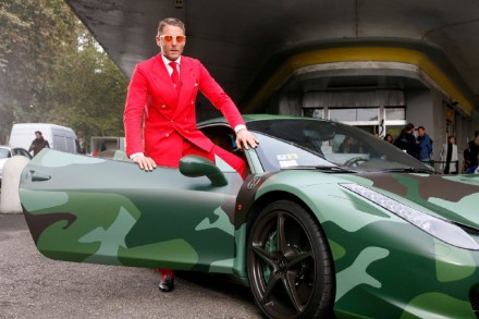 La Ferrari Camouflage di Lapo venduta all'asta